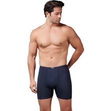 Gümüş 8007 6'lı Bambu Ince Bel Elastan Boxer