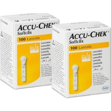 Özgürce Sağlıklı Ölçüm Için 2 Paket Softclix Lancet 100'LÜ Set