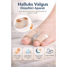 Özgürce Ayak Baş Parmak Kemik Düzeltici Silikon Atel, Konfor ve Destek