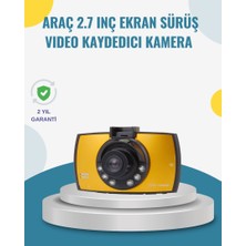 Zero Land Snmswrld Araç Içi Hd Dvr Kamera G Sensor ve Hareket Algılama Özellikli