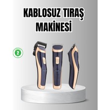 İlk El Grup Ieg™ Unisex Şarjlı Saç ve Sakal Tıraş Makinesi – Ayarlanabilir Tarak Başlıkları, Sessiz