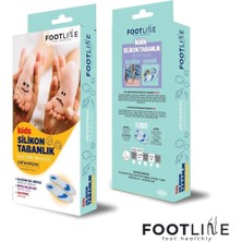 Özgürce Çocuklar Için Anatomik Silikon Ayakkabı Tabanı, Destekli ve Konforlu