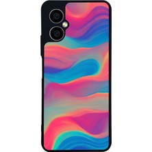 Scaleta Case Omix X3 Uyumlu Art Tasarımlı Glossy Mat Siyah Silikon Telefon Kılıfı