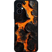 Scaleta Case Omix X3 Uyumlu 3dgörsel Tasarımlı Glossy Mat Siyah Silikon Telefon Kılıfı