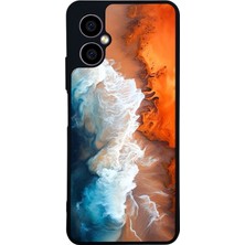 Scaleta Case Omix X3 Uyumlu 3dgörsel Tasarımlı Glossy Mat Siyah Silikon Telefon Kılıfı