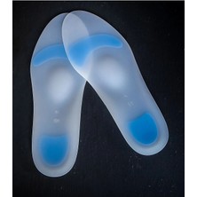 Özgürce Konforlu Tam Ortopedik Anatomik Silikon Ayak Tabanlığı, Topuk Desteği