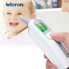 Özgürce Ateş Ölçer Termometre, Kulak ve Alndan Dijital Güvenilir Kullanım