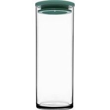 Hype Store Breakfast Club Yeşil Plastik Kapakli Cam Kavanoz, Şeffaf, 120 cc