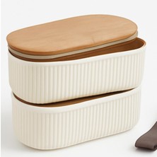 Hype Store Saklama Kabı, Modern Tasarımlı, 2'li, Pratik Kullanım