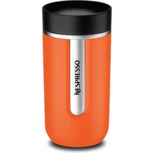 Hype Store Nespresso Nomad Travel Mug Mandarin Turuncu Termo Kupa, Yalıtımlı Kupa, Sızdırmaz, Orta 400 ml