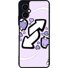 Scaleta Case Omix X5 Uyumlu Uno Tasarımlı Glossy Mat Siyah Silikon Telefon Kılıfı