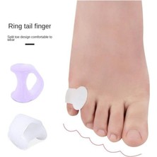 Özgürce Ayak Serçe Parmak Yüzük, Parmak Arası Silikon, Rahat ve Şık Tasarım