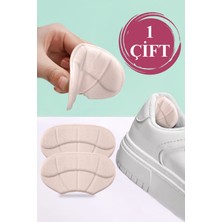 Özgürce Topuk Vurma Önleyici Daraltma Pedi Ayakkabı Içi Koruyucu Aparat Bej