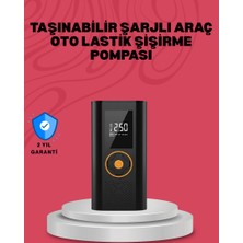 Zero Land Snmswrld Çok Amaçlı Dijital Lastik Pompası Araç Bisiklet Top Uyumlu