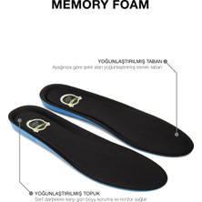 Özgürce Yastıklı Memory Foam Tabanlık, Unisex, 3 cm Boy Uzatan, Ortopedik