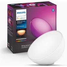 Hype Store Hue Go V2 Taşınabilir Akıllı LED Masa Lambası, Bluetooth Özellikli, Beyaz ve Renkli