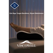 Özgürce Konforlu Ortopedik Visco Yastık ile Ayak ve Bacak Desteği