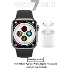 Normadia Akıllı Saat ve Bluetooth Kulaklık Ikili Set, iPhone ve Android Uyumlu