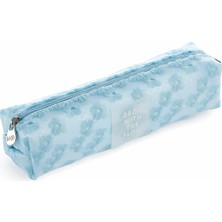 Hype Store Mıquelrıus Kalem Çantası Mr Mavi Çiçek Işlemeli