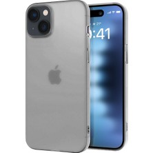 Hype Store Labs iPhone 15 ile Uyumlu Slimfy Ince Saydam Kılıf (Şeffaf)