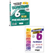 Günay Yayınları 6. Sınıf Bumerang Fen 32 Haftalık Deneme + Ankara Yayıncılık Fasikül Seti