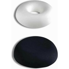 Hype Store Ortopedik Oturma Simidi Basur Minderi Oturma Minderi Oturma Simidi Yastığı Pu Visco, , Siyah, Standa