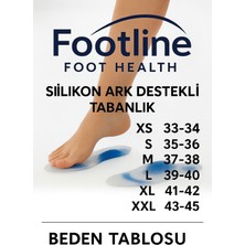 Özgürce Ark Takviyeli Anatomik Silikon Ayakkabı Tabanlığı, Rahat Destekli