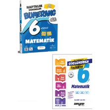 Günay Yayınları 6. Sınıf Bumerang Matematik 32 Haftalık Deneme + Ankara Yayıncılık Fasikül Seti
