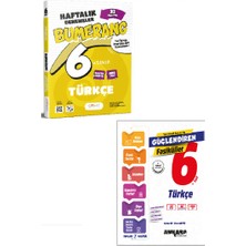 Günay Yayınları 6. Sınıf Bumerang Türkçe 32 Haftalık Deneme + Ankara Yayıncılık Fasikül Seti