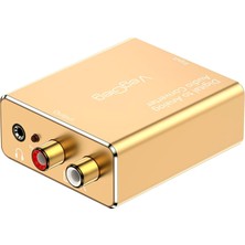 Hype Store Veggieg Koaksiyel Toslink Optik Dijital To 3.5mm Rca Analog Ses Çevirici Adaptör