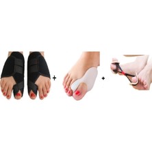 Özgürce Gece Ateli Ayak Düzeltici Parmak Arası Silikon Makara