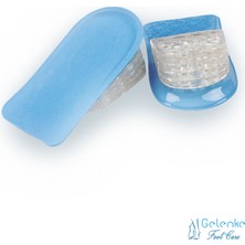 Özgürce Konforlu 3,5 cm Boy Uzatıcı Jel Tabanlık, Gizli Topuk Yükseltici