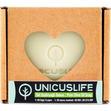 Hype Store Unicuslife% 100 Doğal Saf Zeytinyağlı Sabun, Katkısız, Soğuk Işlem El Yapımı (Içeriğinebak) 100 gr