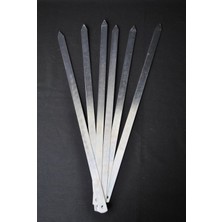 Hype Store Rotanev 12 Adet Profesyonel Metal Kıyma Şiş (Adana-Urfa-Antep Kebap Şişi)