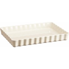 Hype Store Emile Henry Tart Kabı Yuvarlak 24 x 34 cm Ekru/clay