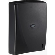 Hype Store Rulopak R-1312S Modern Z Kat 400'LÜ Havlu Dispenseri, Plastik, Siyah