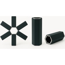 Hype Store Vios Store Katlanabilir Nihale - Isıya Dayanıklı Plastik Tencere ve Tava Altlığı - Kaymaz, Kompakt,