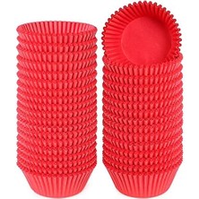 Hype Store Trend Hediye Sepeti Takribi 200 Adet Mini Boy Kırmızı Truff Çikolata Kağıdı, Lokum Kağıdı, Muffin Ke