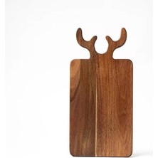 Hype Store Orret Home El Yapımı Doğal Akasya Ağacı Ahşap Kesme ve Doğrama Tahtası – Şık Tasarımlı, Dayanıklı, E