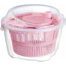 Hype Store 4.4 Litre Büyük Boy Salata Kurutucusu - Sebze Kurutucu - Meyve Kurutucu - Süzgeç - Salata Kurutma Al