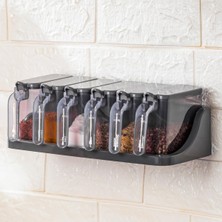 Hype Store Baharat Saklama Kabı, 6'lı, Kaşıklı, Etiketli