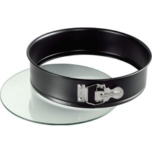 Hype Store Kaiser Orijinal Inspiration Yuvarlak Pasta Kalıbı, Cam Zemin, 26 cm Yuvarlak, Kaldırma Tabanı, Kesil