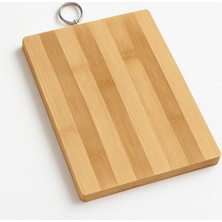 Hype Store Vios Store Doğal Bambu Kesme Tahtası | 20X30 cm | Antibakteriyel, Dayanıklı, Çizilmez | Mutfak Için