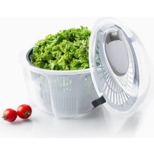 Hype Store Orret Home Pratik Salata Kurutucu – Çevirmeli Sebze & Marul Kurutma Kabı, 4,5 L Manuel Dönerli Yıkam