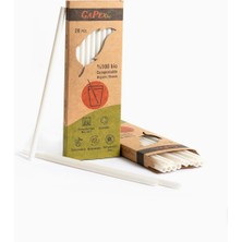 Hype Store Gapex Bio Naturel (%100 Bitki Bazlı), Tekrar Kullanılabilir, Kompostlanabilir, Biyoçözünür (Doğada Ç