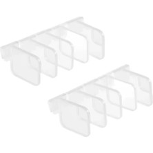 Hype Store Buzdolabı Ayırma Duvarları, 10 Adet Buzdolabı Düzenleyici Seti, Buzdolabı Için Mutfak Çekmece Ayırıc