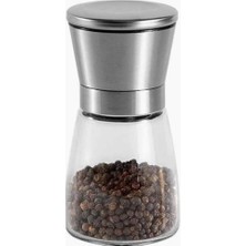 Hype Store Tuz & Biber Değirmeni Çelik Kapak - Cam Hazne 13 cm (CSM-130)