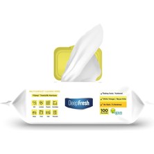 Hype Store Deep Fresh Iz Bırakmaz Yüzey Temizlik Havlusu Limon 100 Yaprak