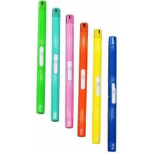 Hype Store Suwors Renkli Kalem Model Mutfak Çakmağı – Itmeli Ateşleme, Uzun Saplı Güvenli Çakmak, Ocak, Mum, Ba