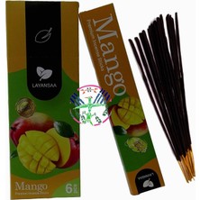 Hype Store Layansaa Mango (Fresh) Kokusu Özel Aroma Kokusu Agarbatti Arınma 20 Adet 1 Paket Çubuk Tütsü